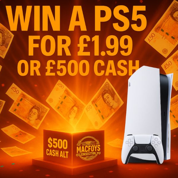 WIN A PS 5 OR £500 CASH ALT #102 -CHANCE TO WIN A VAULT KEY WITH INSTA WINS